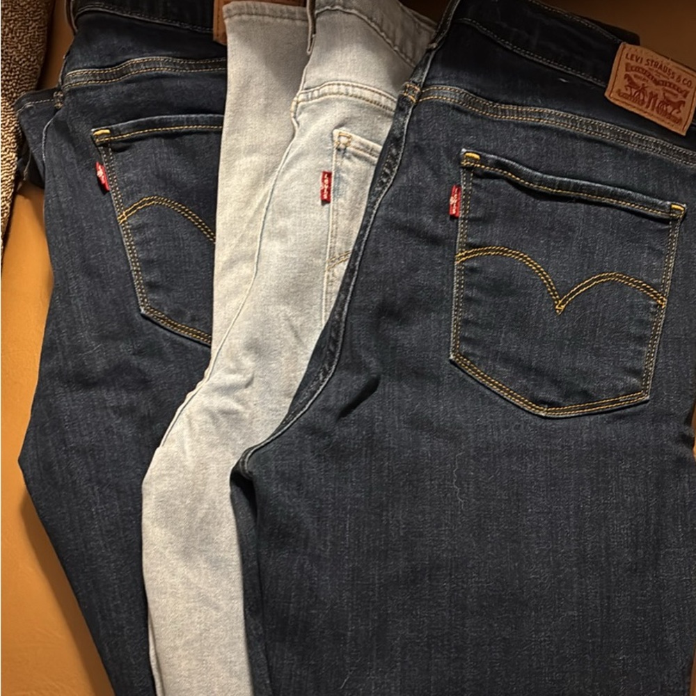 Levi's Blue Skinny Jeans Classic Style
